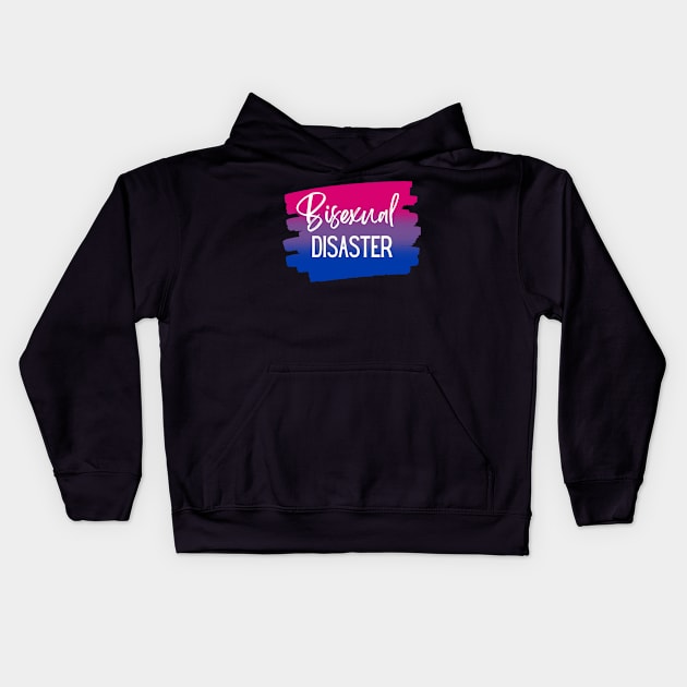 Bisexual Disaster Kids Hoodie by KatherineMcIntyre